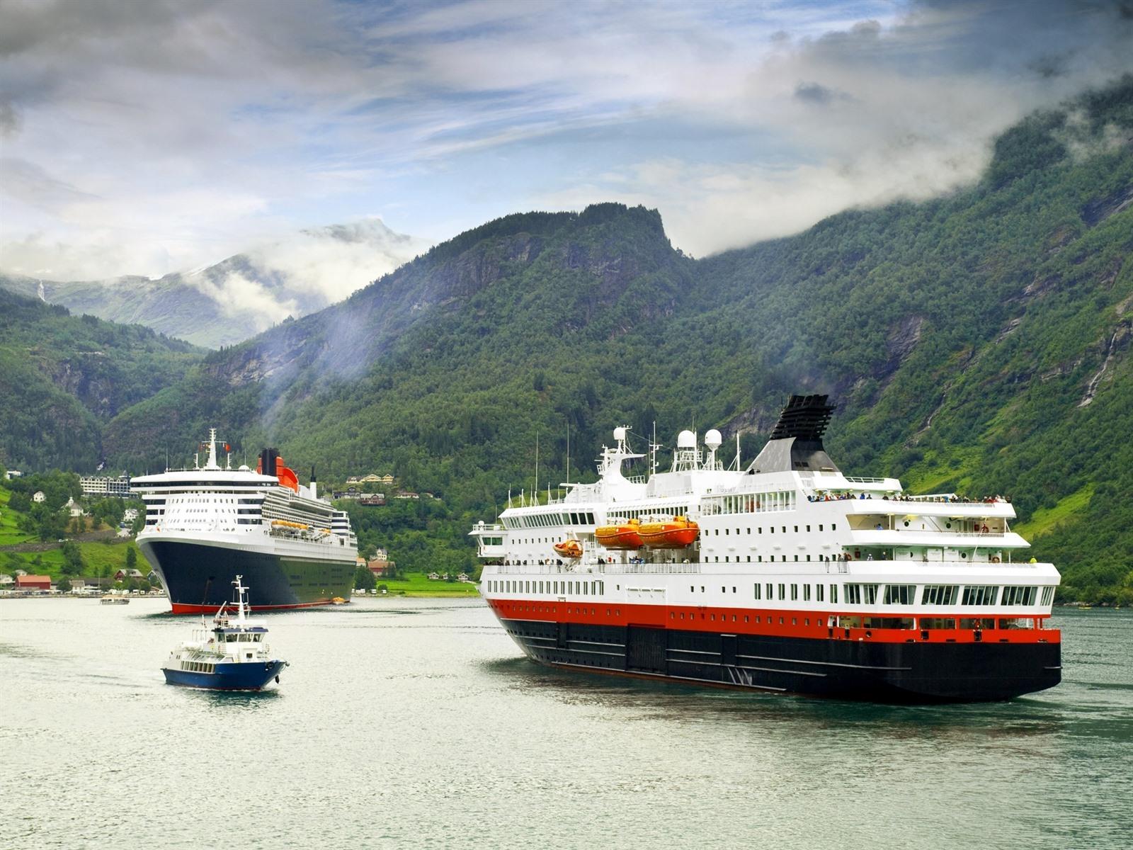 cruise naar noorse fjorden en noordkaap