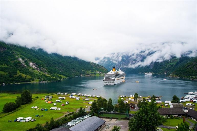Cruise Fjorden Noorwegen