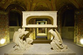 Crypte van Basilique de Notre-Dame in Boulogne-sur-Mer