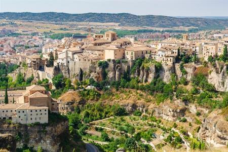 Cuenca, de hangende stad in Spanje