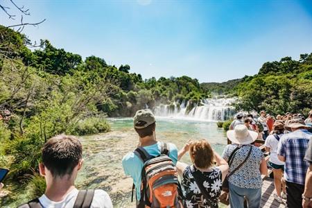 Daguitstap naar de Krka watervallen boeken vanuit Split