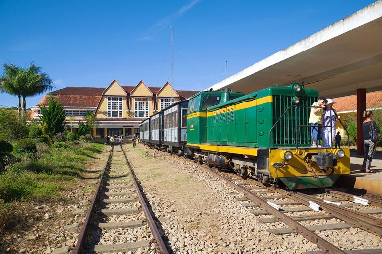 Dalat Railway Station in art-decostijl