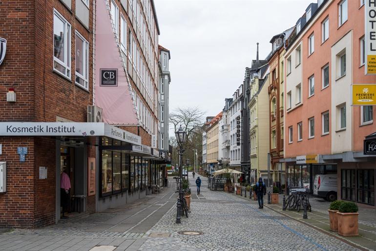 Dänische Straße in Kiel
