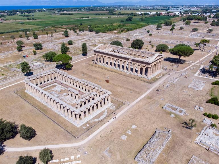 De 3 tempels van Paestum