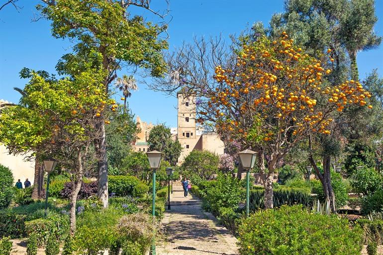 De Andalusische tuinen van Rabat