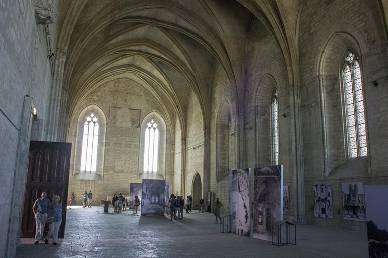 De architectuur van Palais des Papes