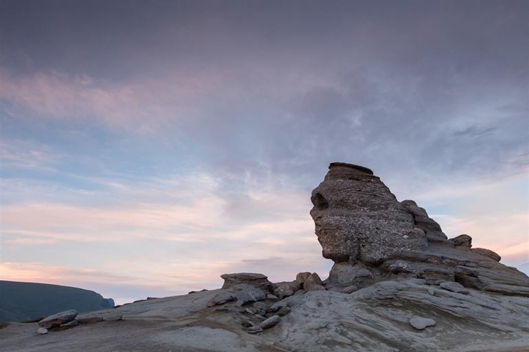 De Bucegi Sfinx in Roemenië 
