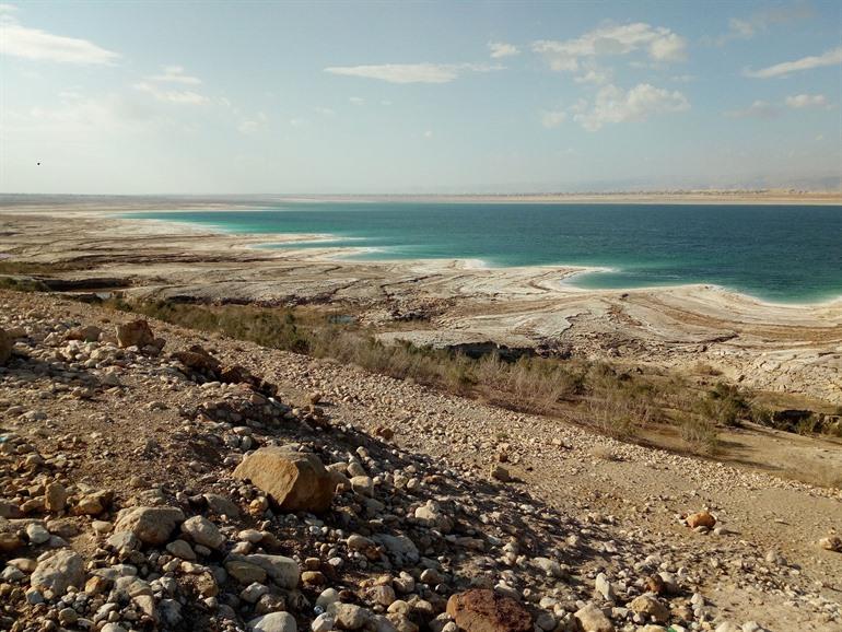 De Dode Zee in Jordanië