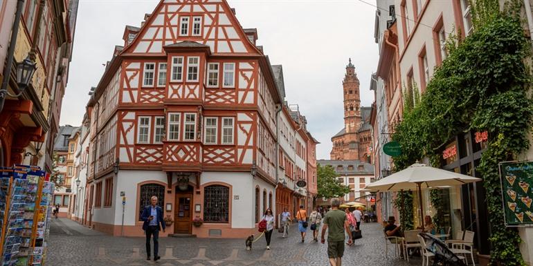 De Duitse stad Mainz