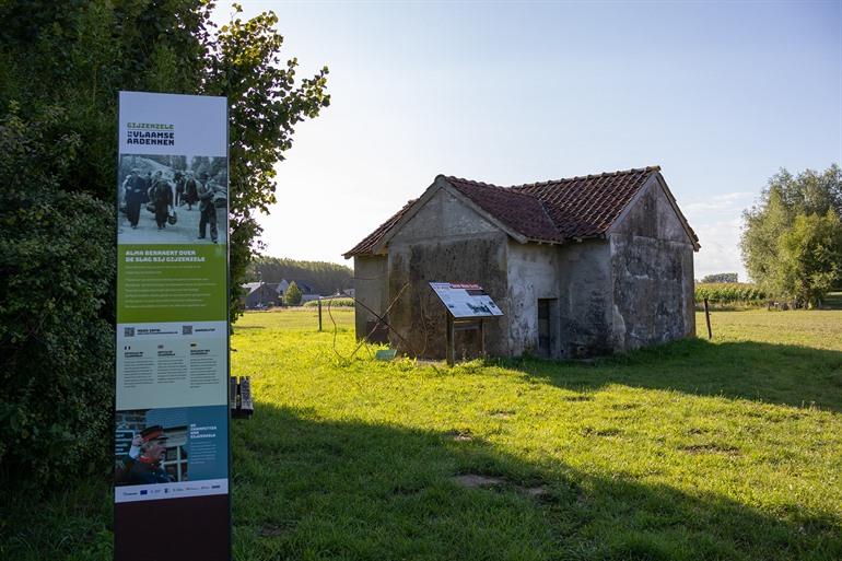 De gecamoufleerde bunker A36, Oosterzele