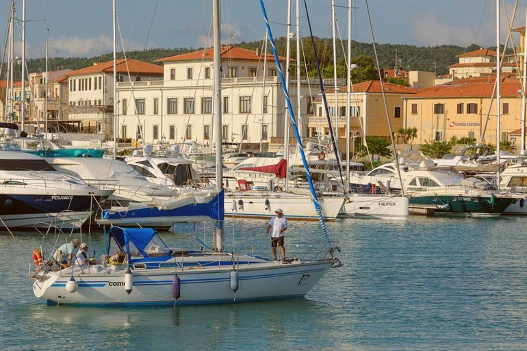 De jachthaven van San Vincenzo