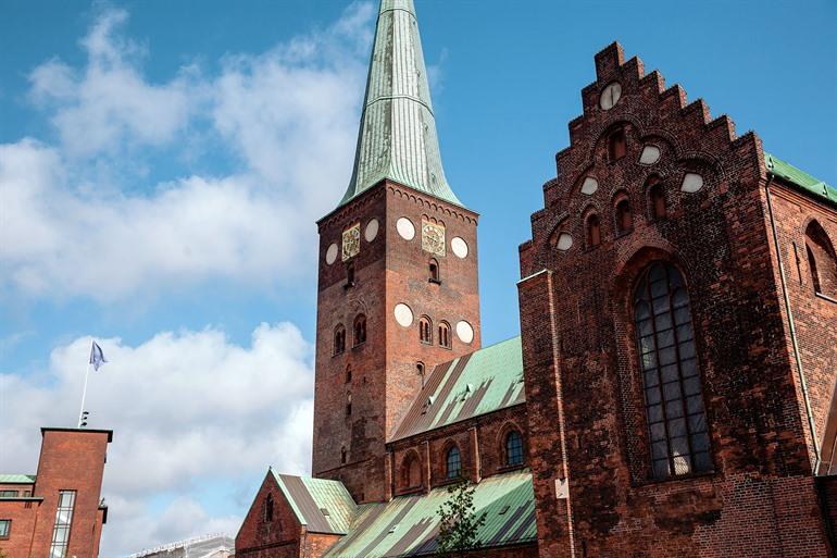 De kathedraal van Aarhus