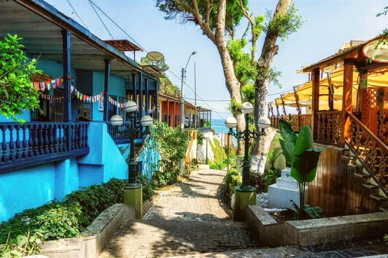 De kleurrijke wijk Barranco