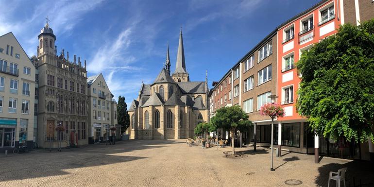 De markt van Wesel