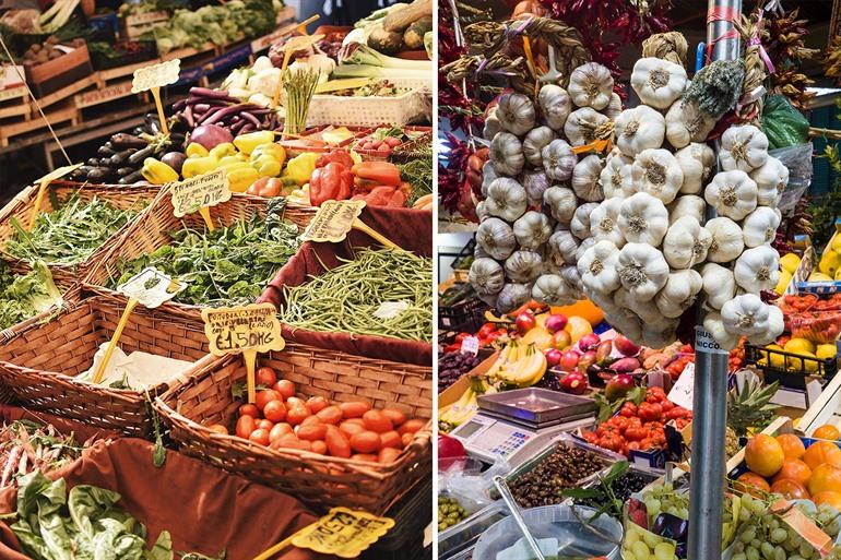 De markthallen van Firenze bezoeken