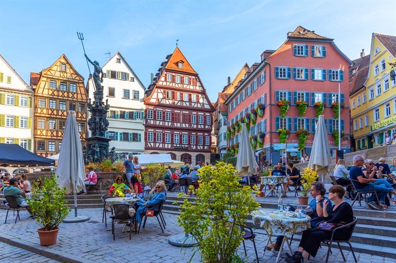 De Marktplatz van Tübingen
