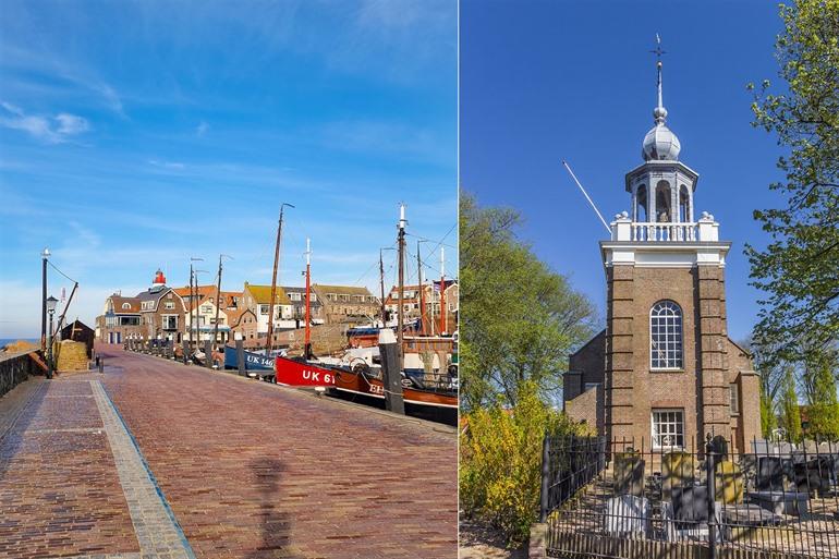 De oude dorpskern van Urk