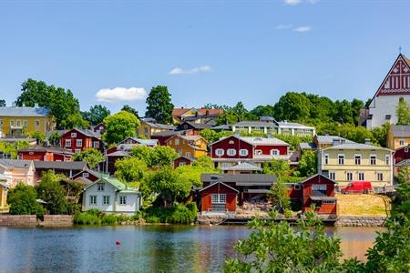 De oude stad Porvoo bezoeken in Finland