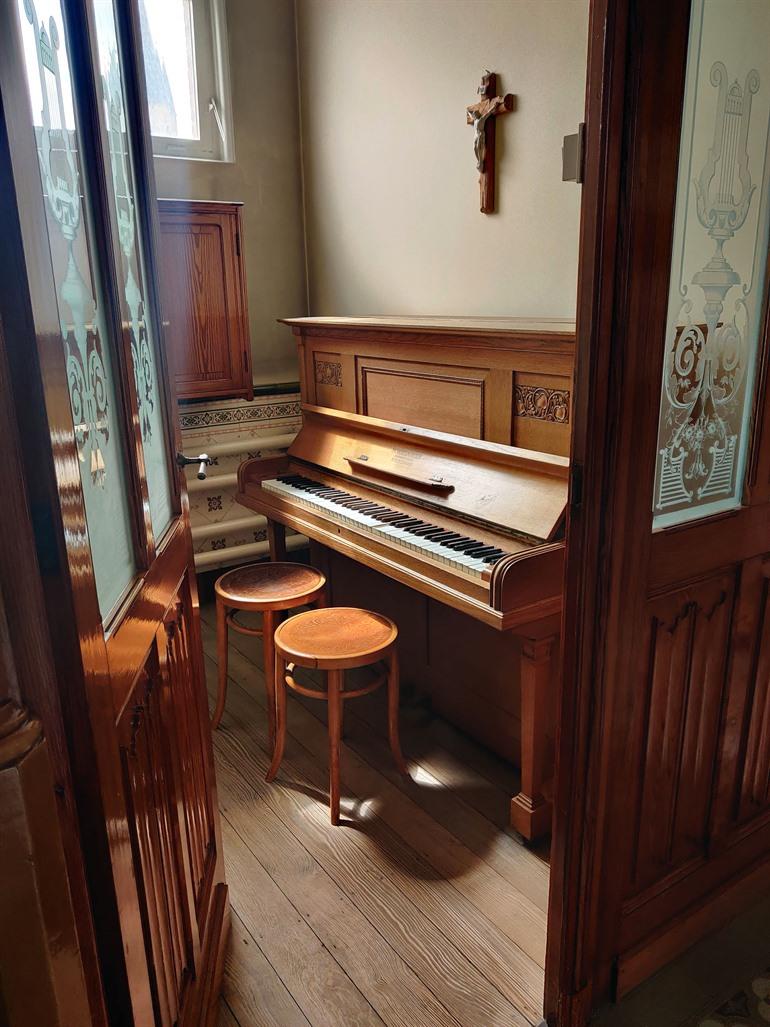 De Pianogalerij in de Wintertuin van de Ursulinen