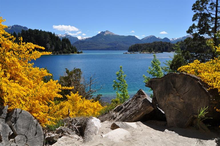 De prachtige omgeving van Bariloche