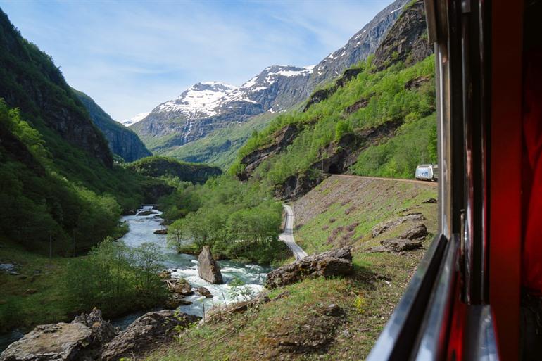 De prachtige treinrit naar Flåm