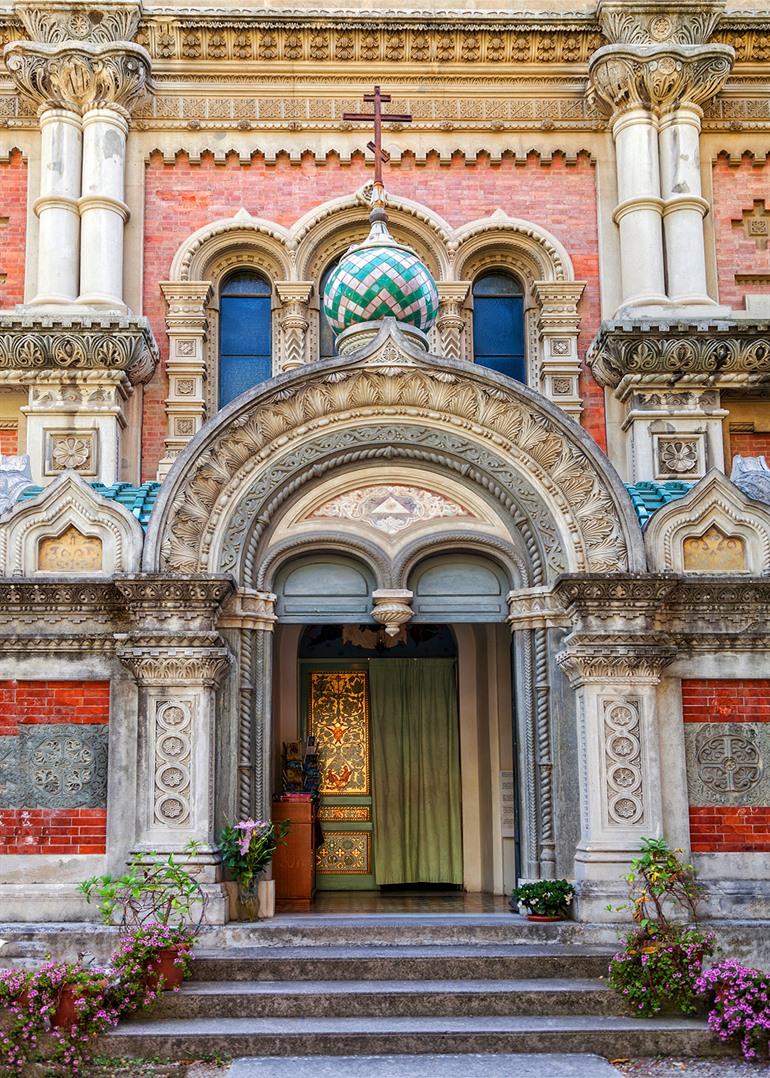 De Russisch-orthodoxe Chiesa di Cristo Salvatore, San Remo