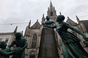 De Sint-Bonifaaskerk in Elsene