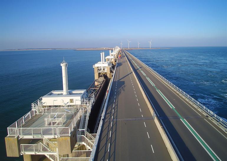 De unieke Oosterscheldekering, Zeeland
