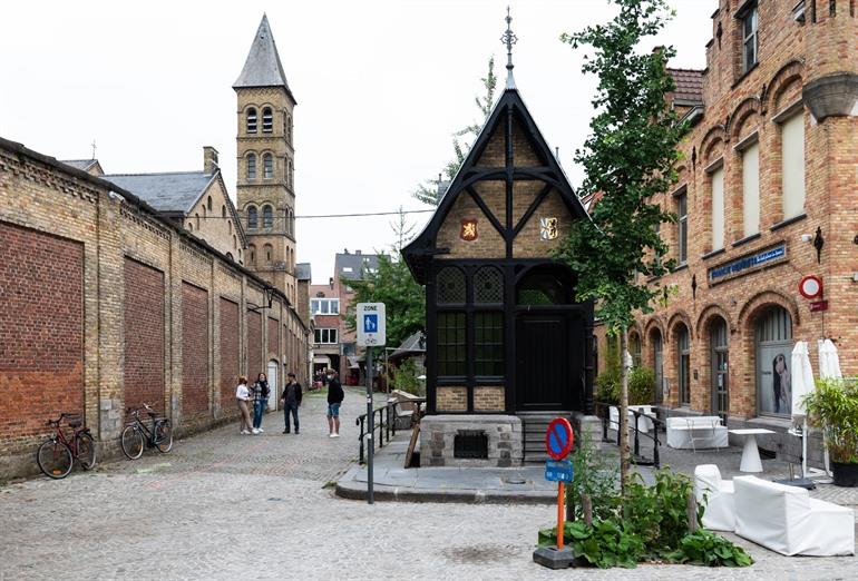 De Vismarkt in Ieper