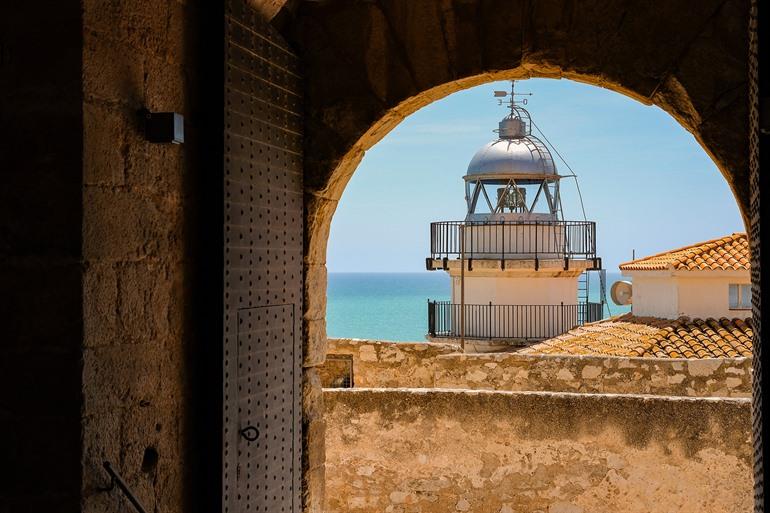 De vuurtoren van Peñiscola