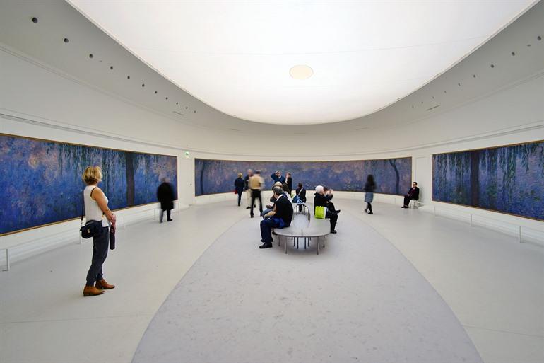 De Waterlelies van Monet in het Musée de l’Orangerie, Parijs