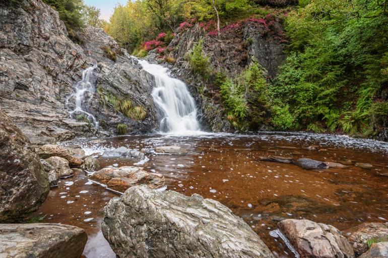 De waterval van Bayehon, vlakbij Malmedy