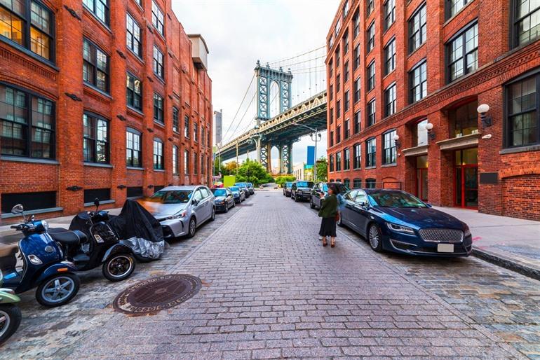 De wijk DUMBO Brooklyn