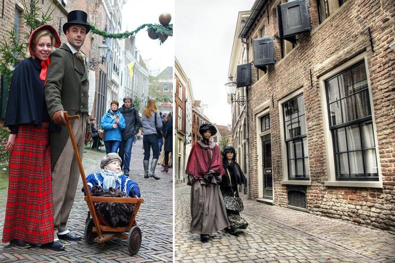 Dickens Festijn in Deventer bezoeken, Nederland