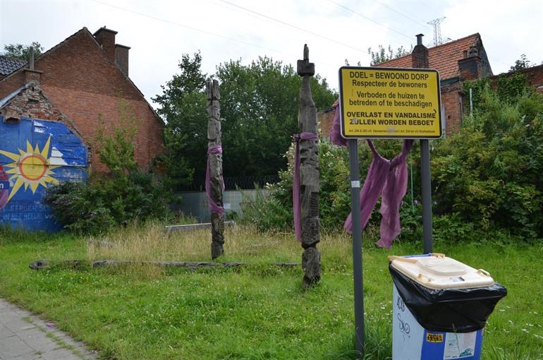 Doel is een bewoond dorp