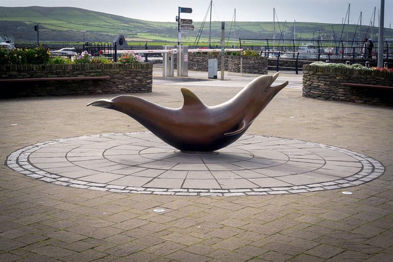 Dolfijn Fungie, de beroemdste inwoner van Dingle, Ierland