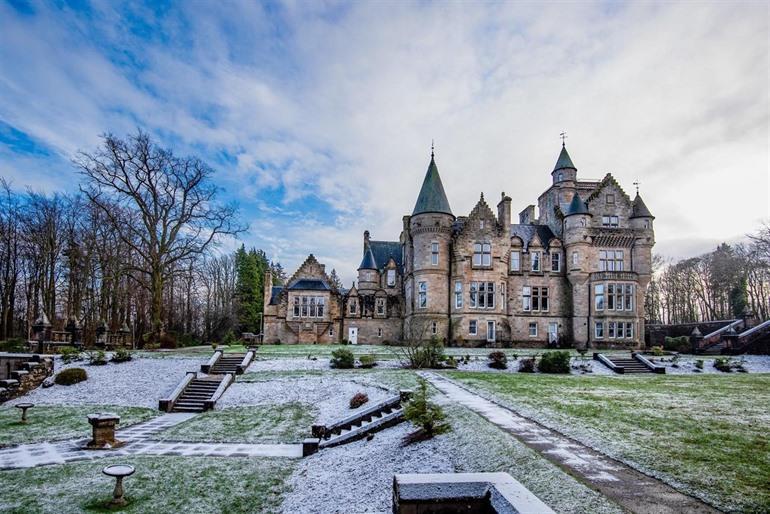 Dollarbeg Castle in Schotland