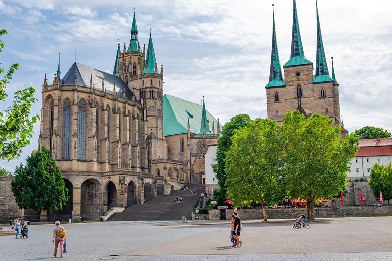 Dom van Erfurt bezoeken, Thüringen