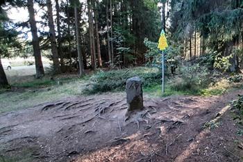 Drei-Länder-Stein, drielandenpunt in het Harzgebergte