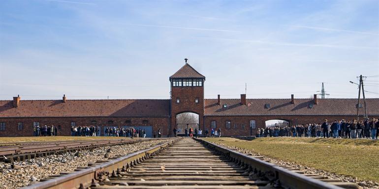 Drukte tijdens je bezoek aan Auschwitz