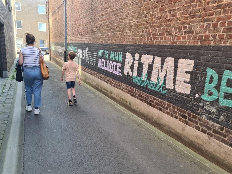 Duivestraatje - Street Art Roeselare