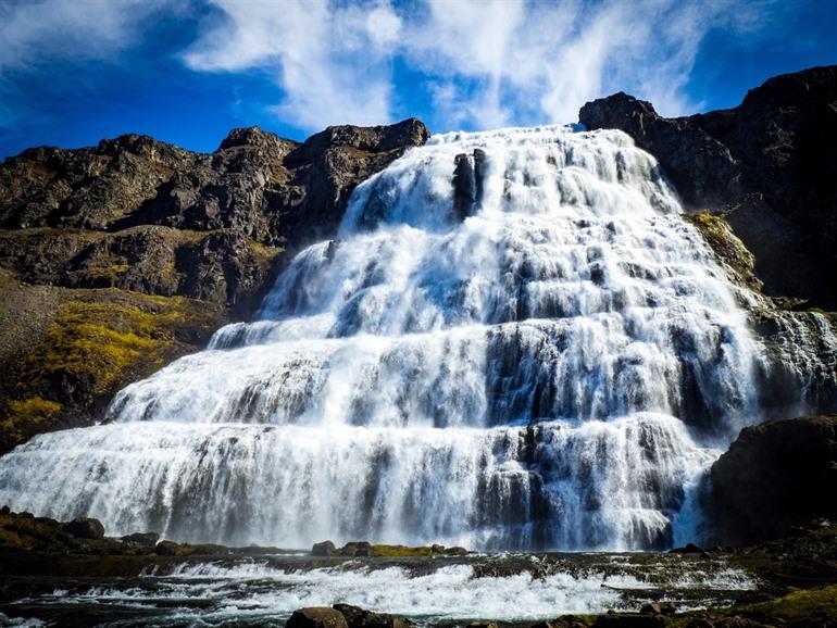 Dyanjandi of Fjallfoss waterval