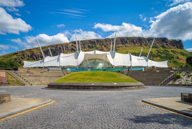 Dynamic Earth in Edinburgh, Schotland