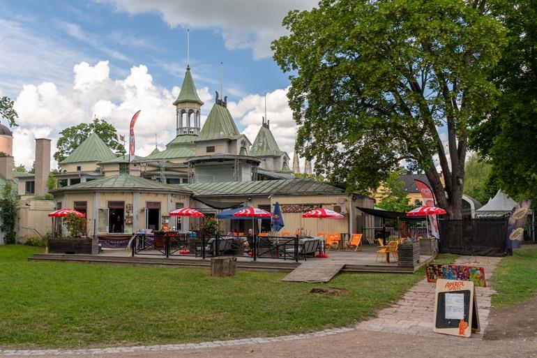 Eetgelegenheden in en rond het stadspark