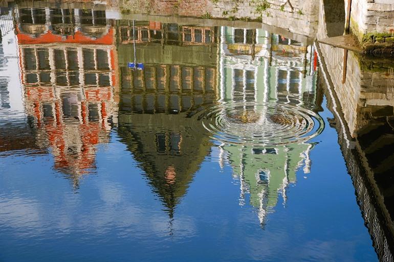 Eeuwenoude panden in Mechelen