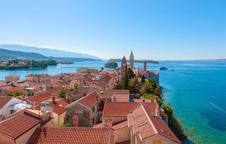 Eiland Rab bezoeken in Kroatië