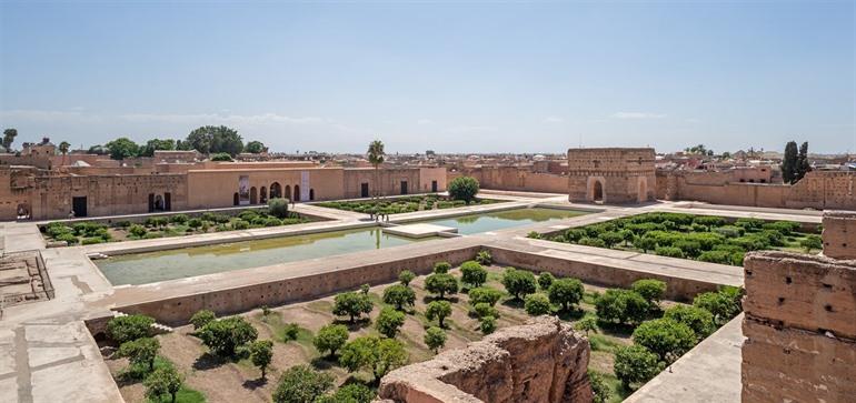 El Badi-paleis Marrakesh