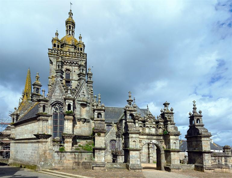 Enclos paroissial van Saint-Thégonnec, Bretagne