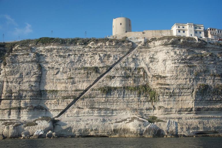 Escalier du Roi d'Aragon in Bonifacio