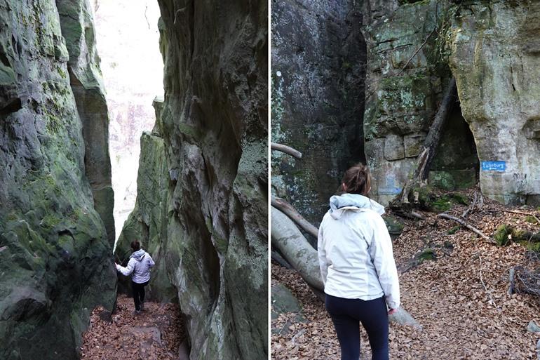 Eulenburg rotsformatie Müllerthal